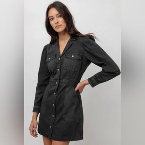 RAILS Lisette Mini Dress in Black